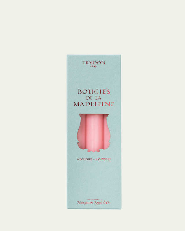 Madeleine Taper Candles, Set of 6